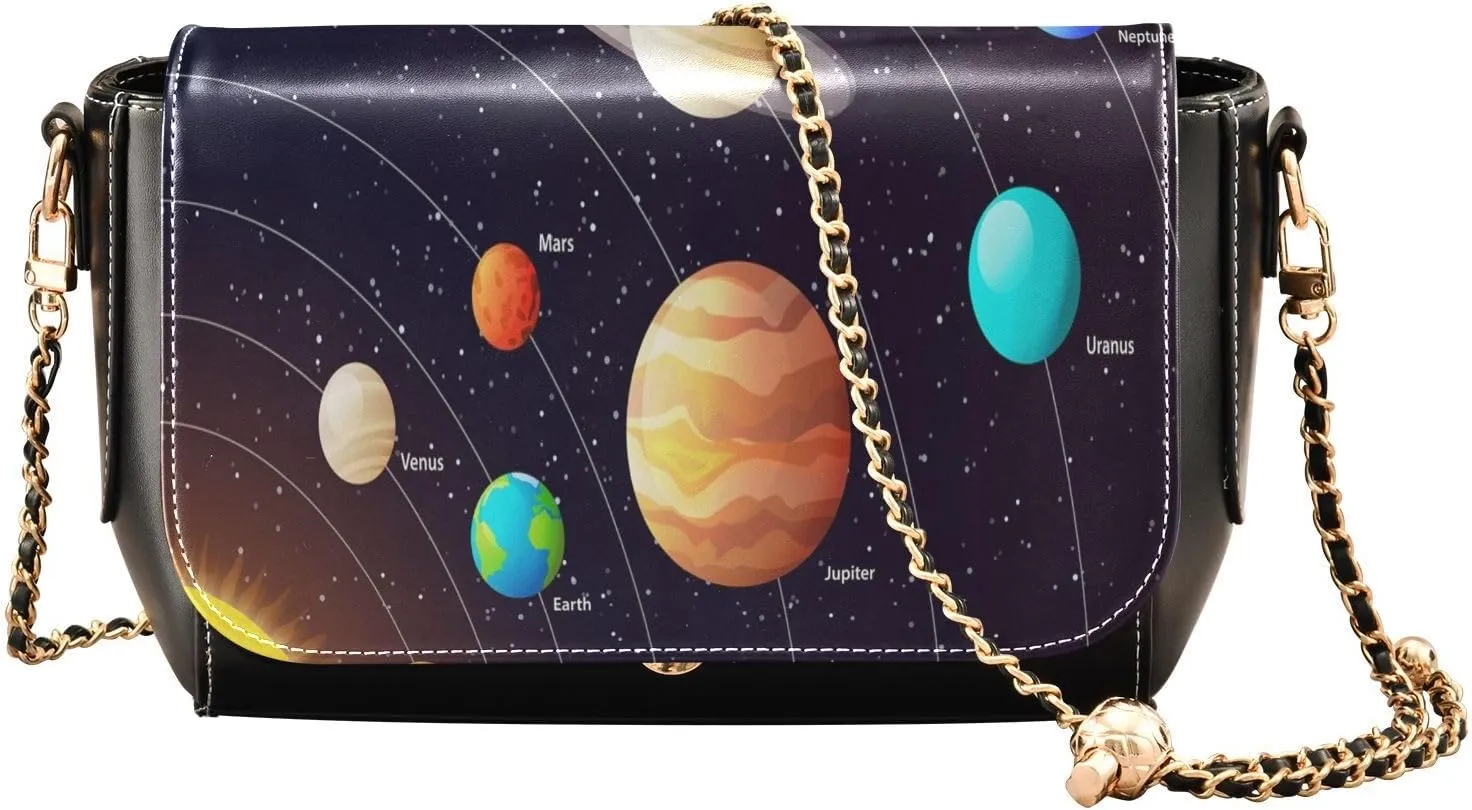 Crossbody Bags for Women Trendy Women's Black Shoulder Bag Small PU Leather Flap Cross Body Bag Handbags