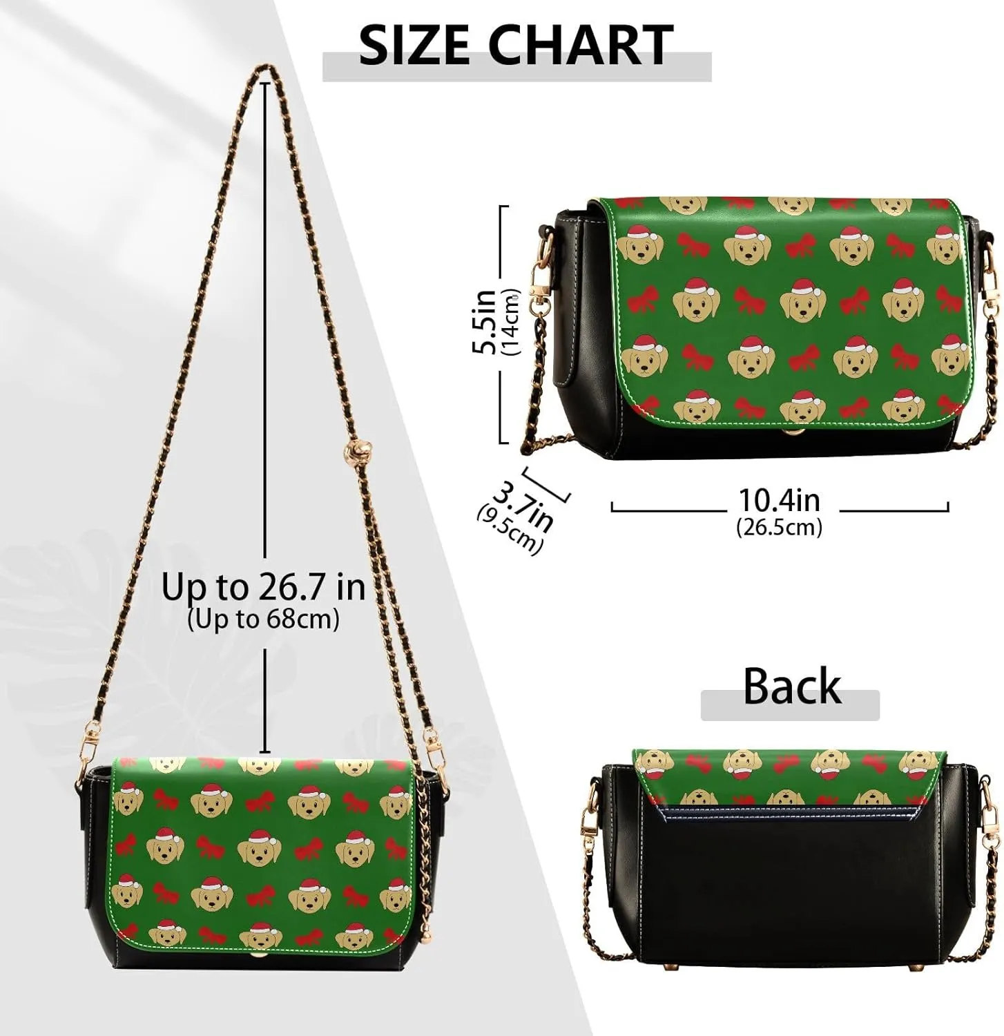 Crossbody Bags for Women Trendy Women's Black Shoulder Bag Small PU Leather Flap Cross Body Bag Handbags