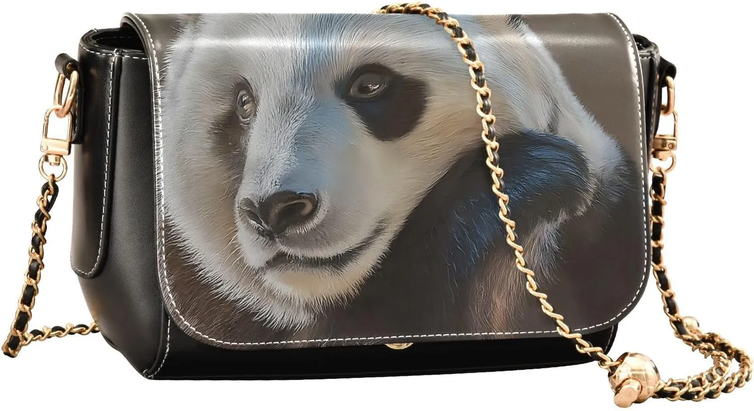 Crossbody Bags for Women Trendy Women's Black Shoulder Bag Small PU Leather Flap Cross Body Bag Handbags