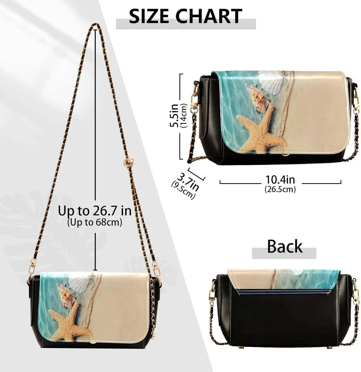 Crossbody Bags for Women Trendy Women's Black Shoulder Bag Small PU Leather Flap Cross Body Bag Handbags