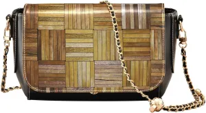 Crossbody Bags for Women Trendy Women's Black Shoulder Bag Small PU Leather Flap Cross Body Bag Handbags