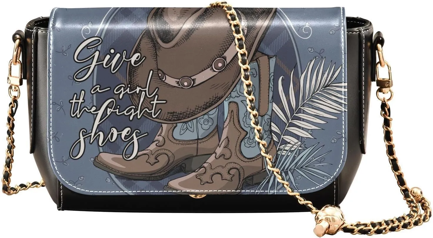 Crossbody Bags for Women Trendy Women's Black Shoulder Bag Small PU Leather Flap Cross Body Bag Handbags