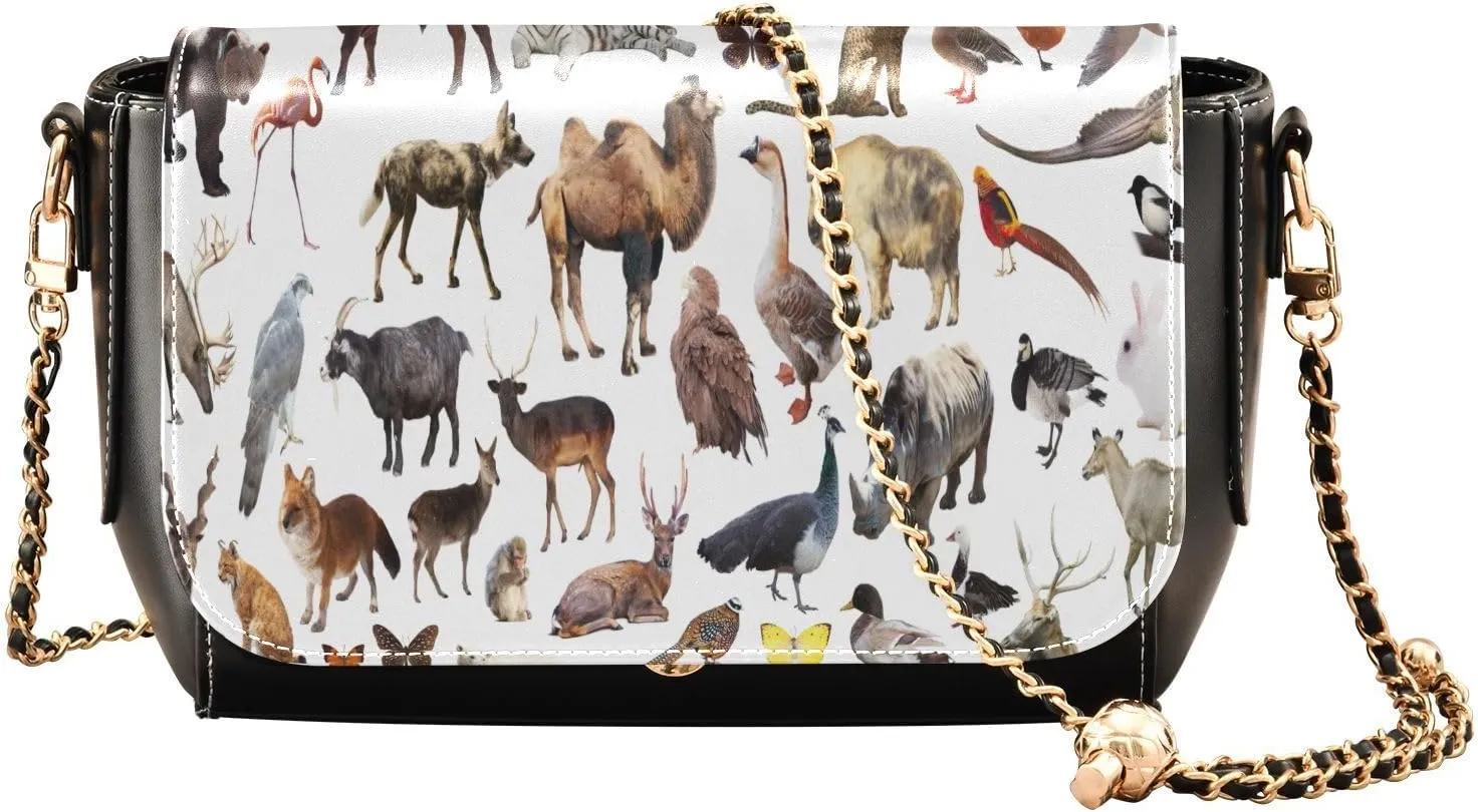 Crossbody Bags for Women Trendy Women's Black Shoulder Bag Small PU Leather Flap Cross Body Bag Handbags
