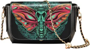 Crossbody Bags for Women Trendy Women's Black Shoulder Bag Small PU Leather Flap Cross Body Bag Handbags