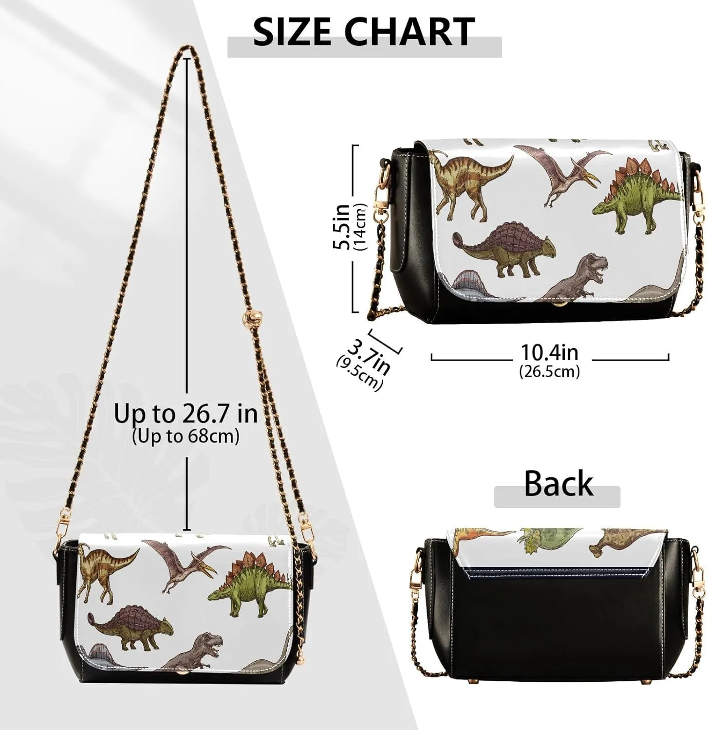 Crossbody Bags for Women Trendy Women's Black Shoulder Bag Small PU Leather Flap Cross Body Bag Handbags