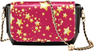 Crossbody Bags for Women Trendy Women's Black Shoulder Bag Small PU Leather Flap Cross Body Bag Handbags