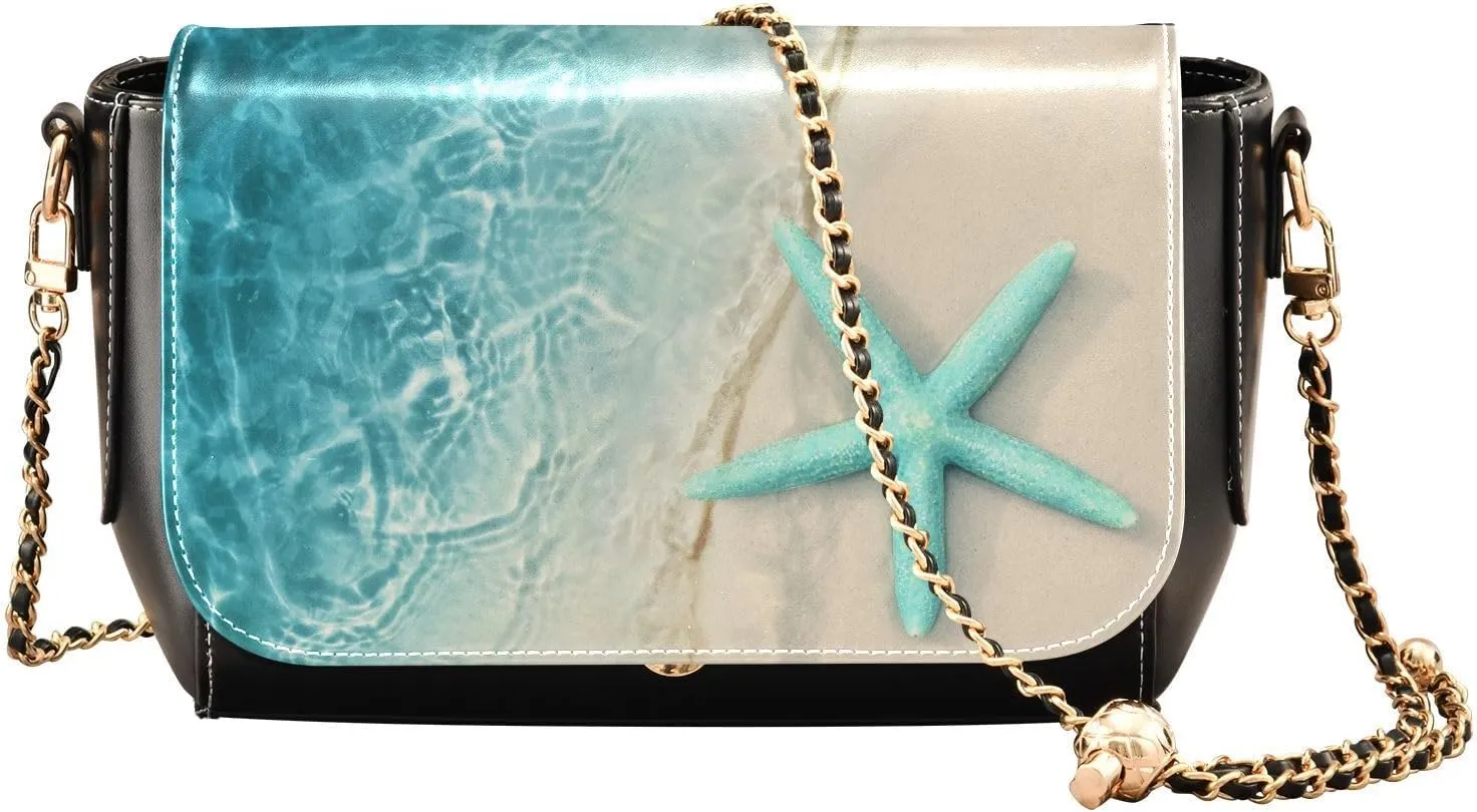 Crossbody Bags for Women Trendy Women's Black Shoulder Bag Small PU Leather Flap Cross Body Bag Handbags