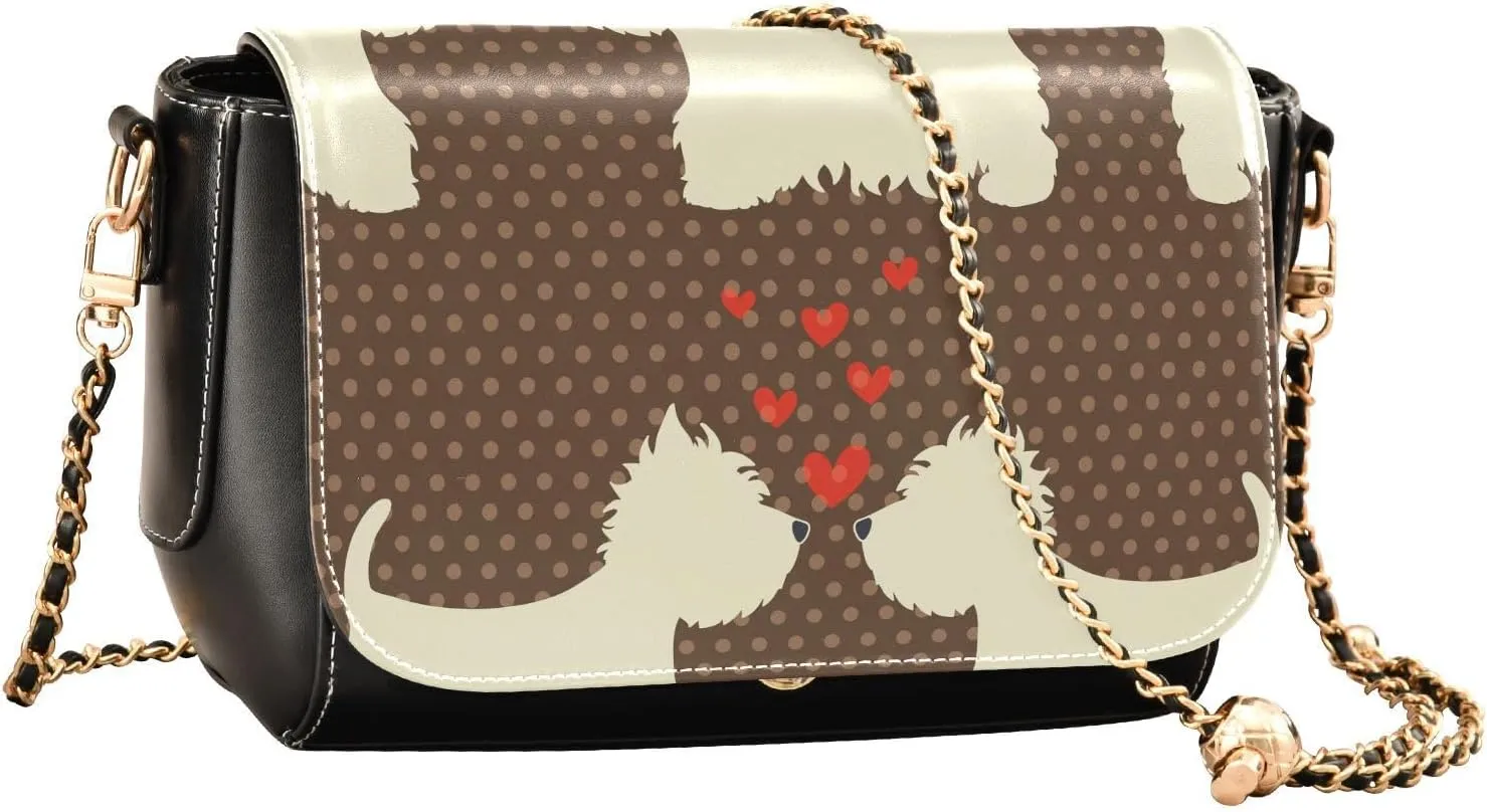 Crossbody Bags for Women Trendy Women's Black Shoulder Bag Small PU Leather Flap Cross Body Bag Handbags