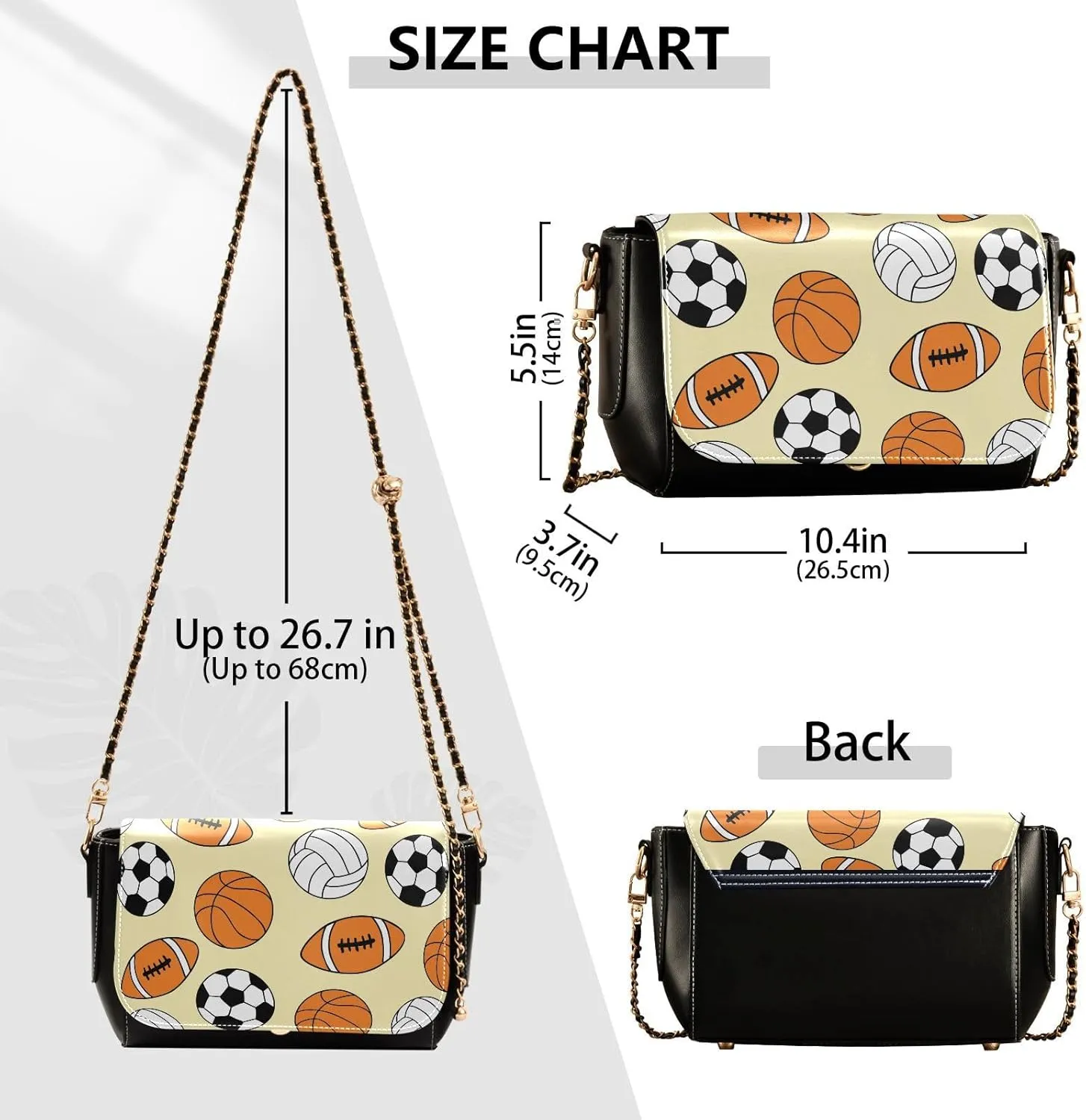 Crossbody Bags for Women Trendy Women's Black Shoulder Bag Small PU Leather Flap Cross Body Bag Handbags