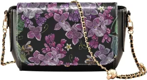 Crossbody Bags for Women Trendy Women's Black Shoulder Bag Small PU Leather Flap Cross Body Bag Handbags