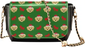 Crossbody Bags for Women Trendy Women's Black Shoulder Bag Small PU Leather Flap Cross Body Bag Handbags