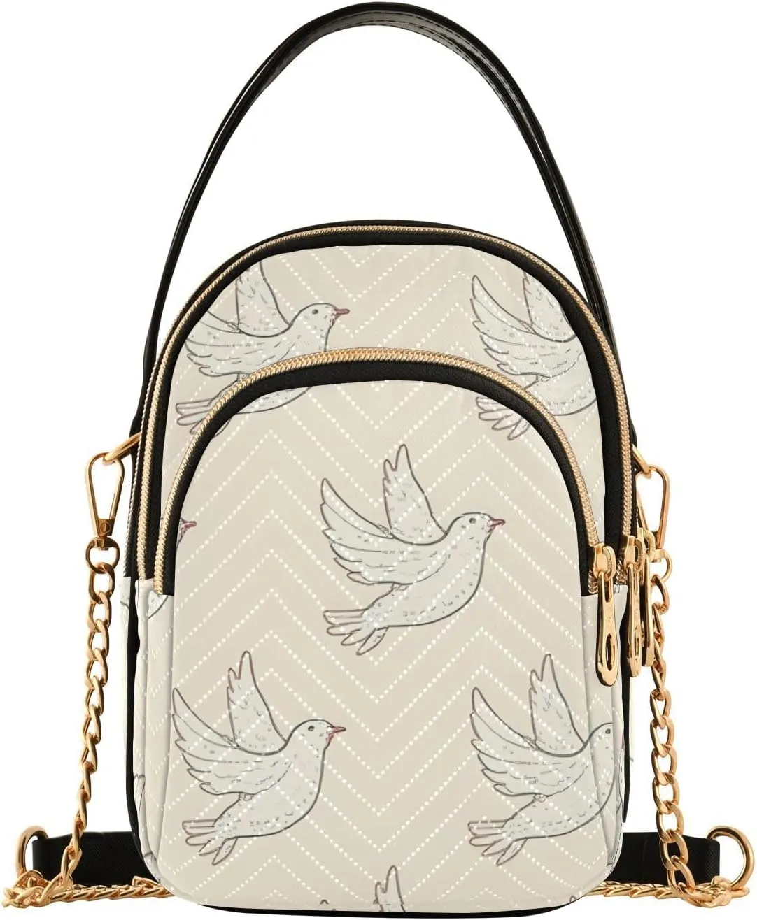 Crossbody Handbags for Women, Shoulder Bag Hobo Crossbody Handbag Casual Tote，Pigeon Print