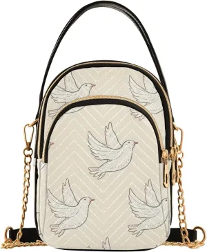 Crossbody Handbags for Women, Shoulder Bag Hobo Crossbody Handbag Casual Tote，Pigeon Print