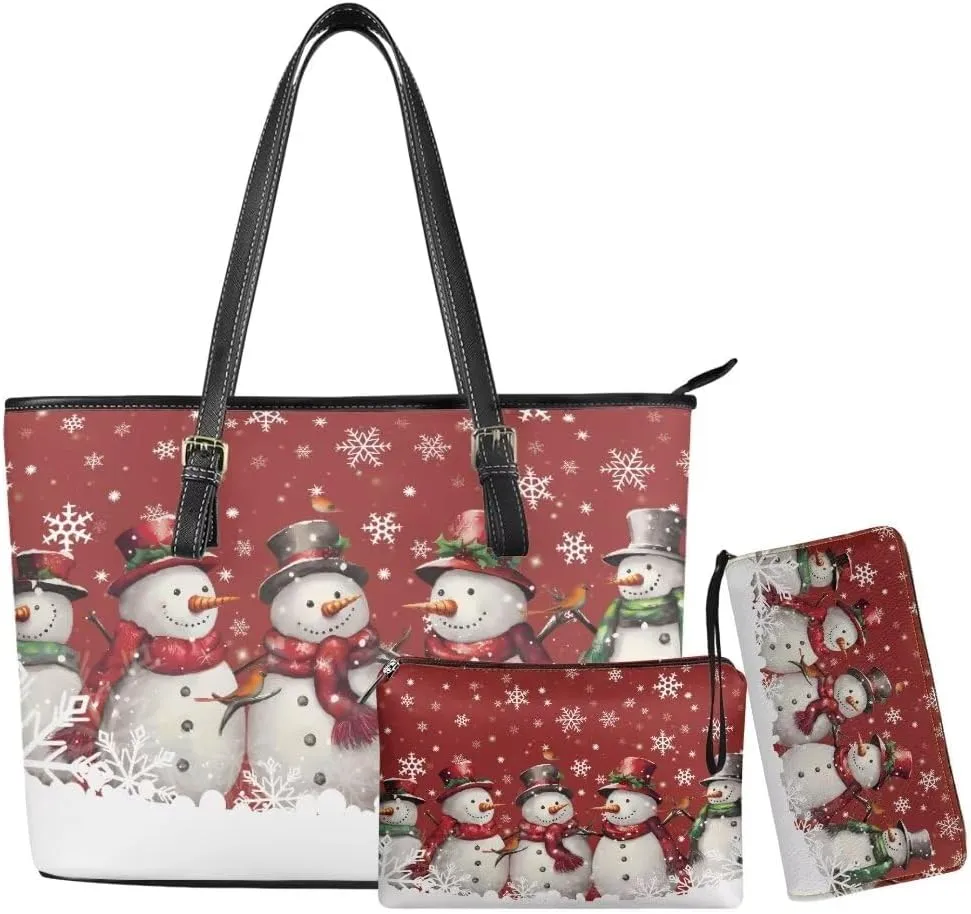 Custom Handbag and Wallet Set for Women,Handbags and Purses Wallet for Women,Personalized Work Tote Bag