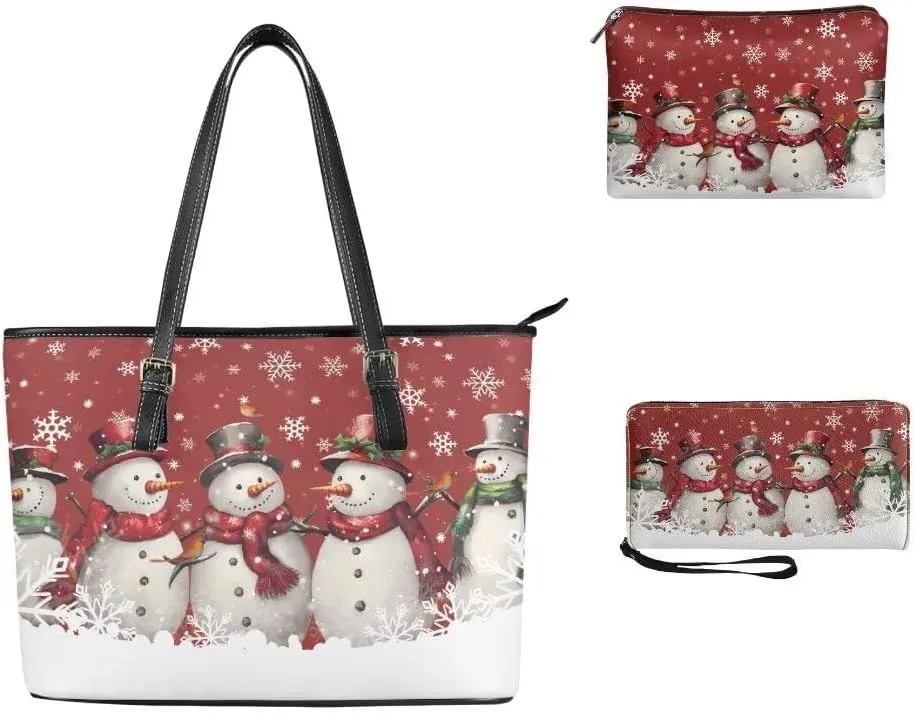 Custom Handbag and Wallet Set for Women,Handbags and Purses Wallet for Women,Personalized Work Tote Bag