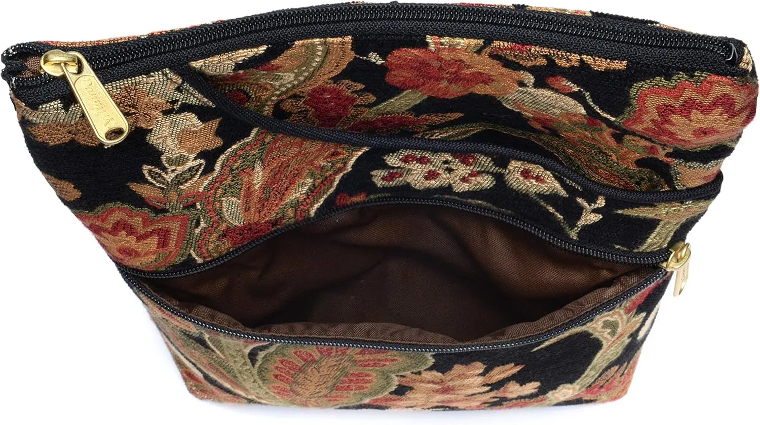 Danny K. Women's Tapestry Bella Purse Crossbody Handbag, Adjustable Cord, Handmade in USA