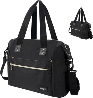 Diaper Bag Tote for Women - Multi-Functional Baby Bag with Pacifier Case, Hospital Delivery & Travel Mom Backpack
