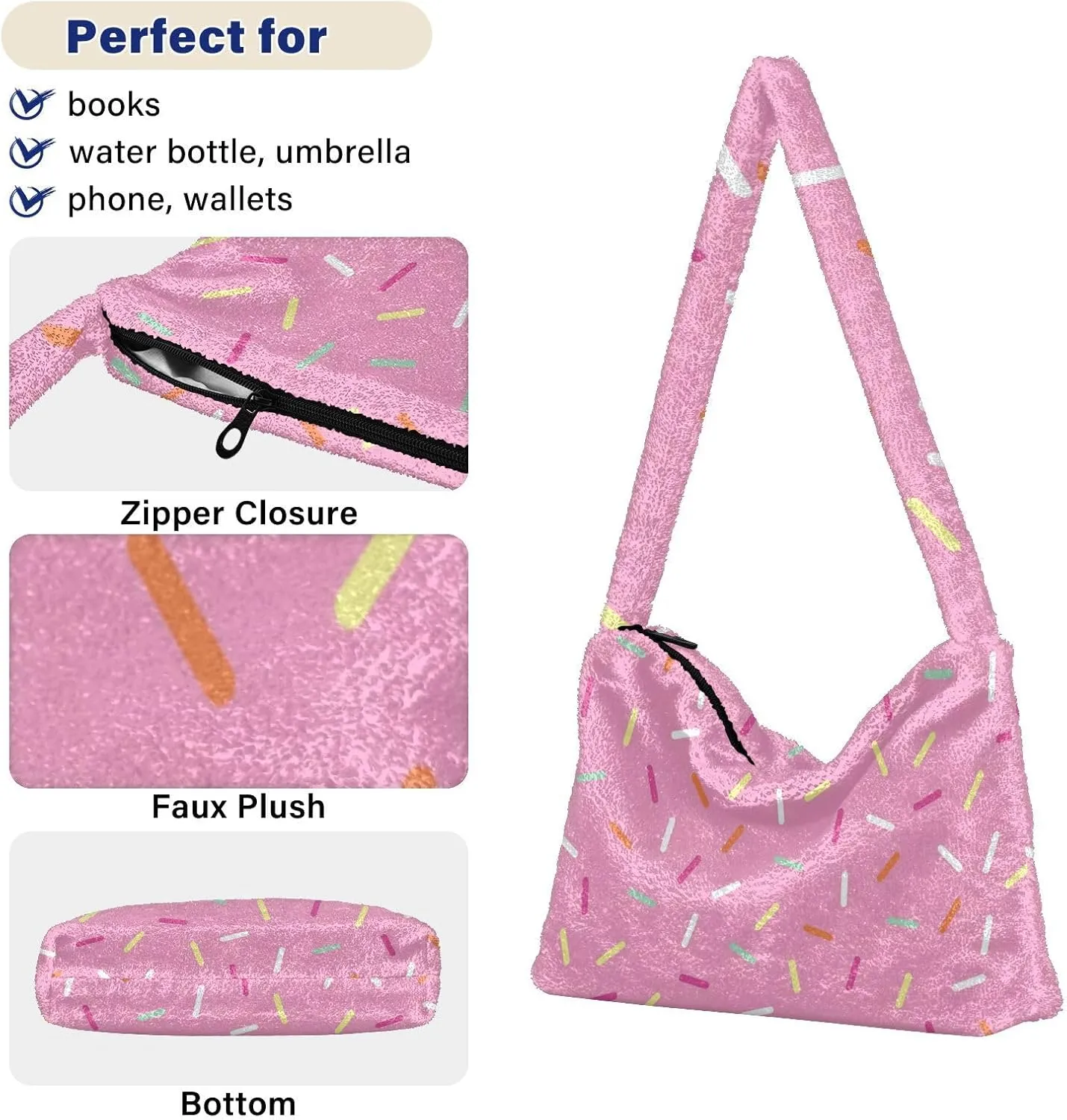 Dinosaur Shoulder Bag, Handbag with Zipper Closure, Hand Bag for Ladies