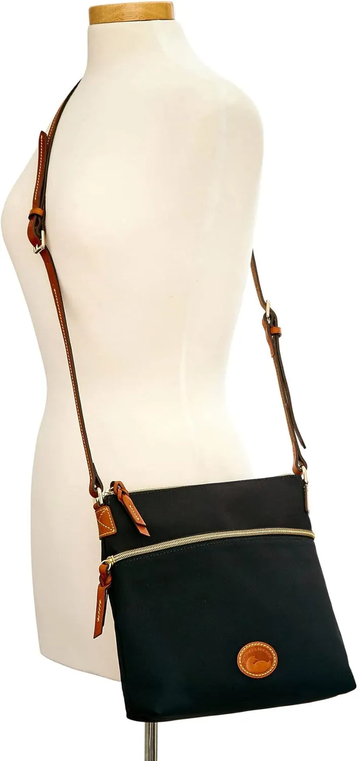 Dooney & Bourke Women's Handbags, Nylon Crossbody Bag for Women with Zipper Pockets