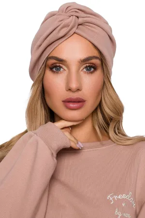 Elegant Knitted Turban Fitted Cap