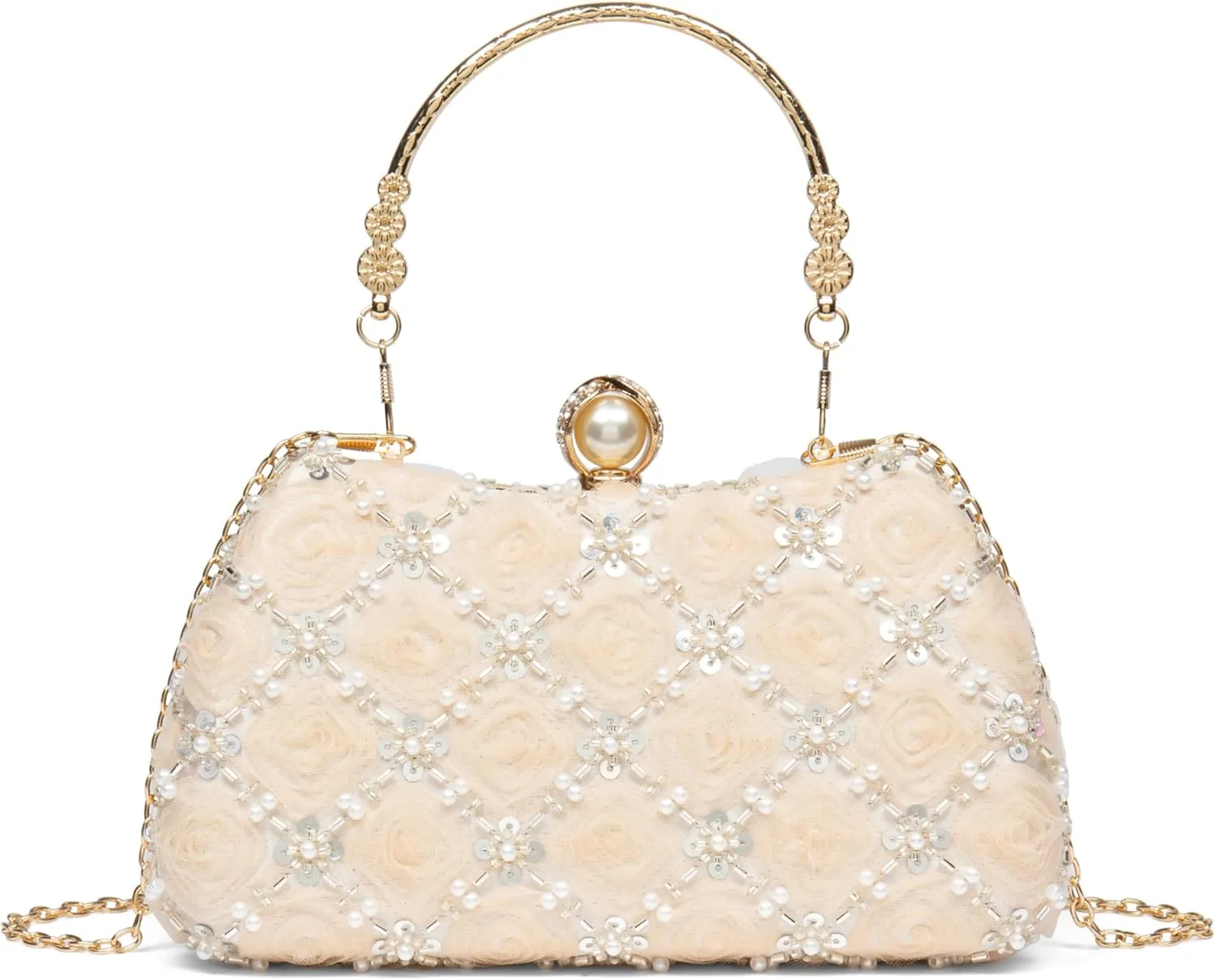 Evening Bag Floral Clutch for Women Wedding Purse Bridal Handbags Clutch Elegant