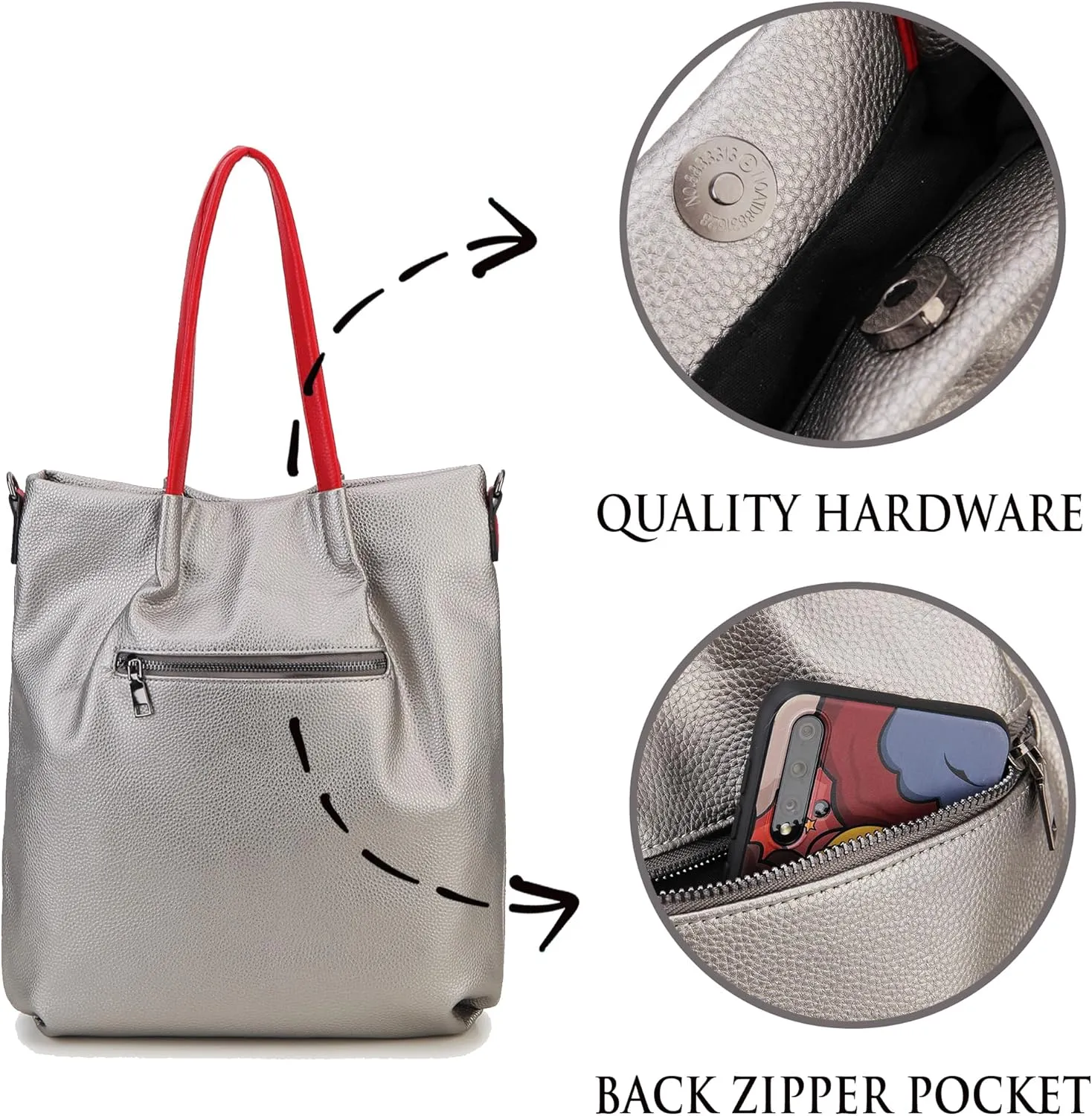 Fashion Purses for Women Novelty Lady Face Top Handle Satchel Handbags Funky Shoulder Bag Tote Bag