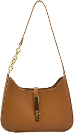 Fashion Vegan Leather Shoulder Bag for Women Handbags Purse Small Tote Bag Casual Top Handle Satchel 2024