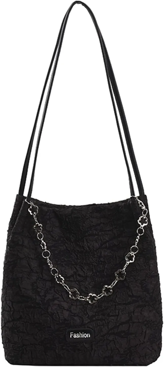Fashion Women Handbag Bucket Tote Bag Casual Shoulder Bag