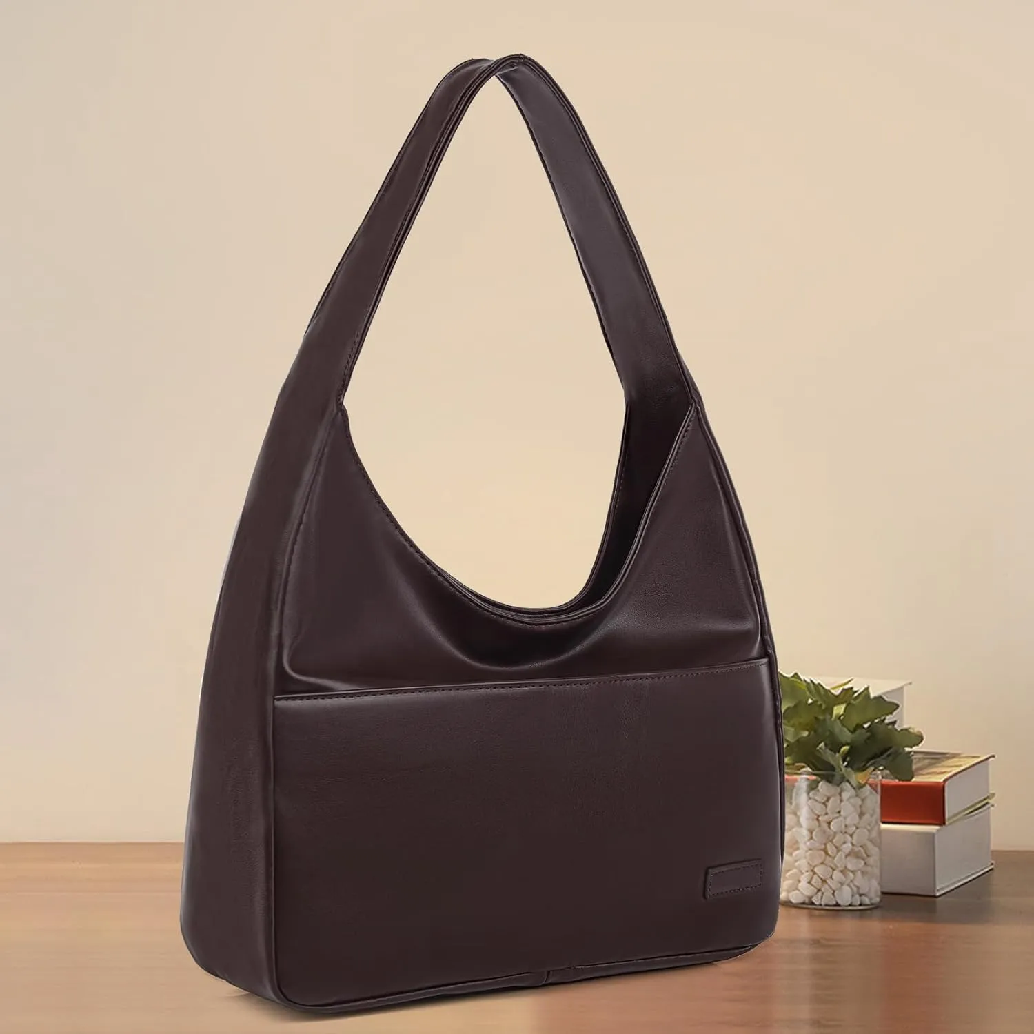 Faux Leather Tote Bag, Shoulder Bag for Women Satchel Handbag Crossbody Soft Women's Hobo Handbags