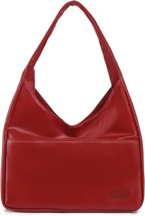 Faux Leather Tote Bag, Shoulder Bag for Women Satchel Handbag Crossbody Soft Women's Hobo Handbags
