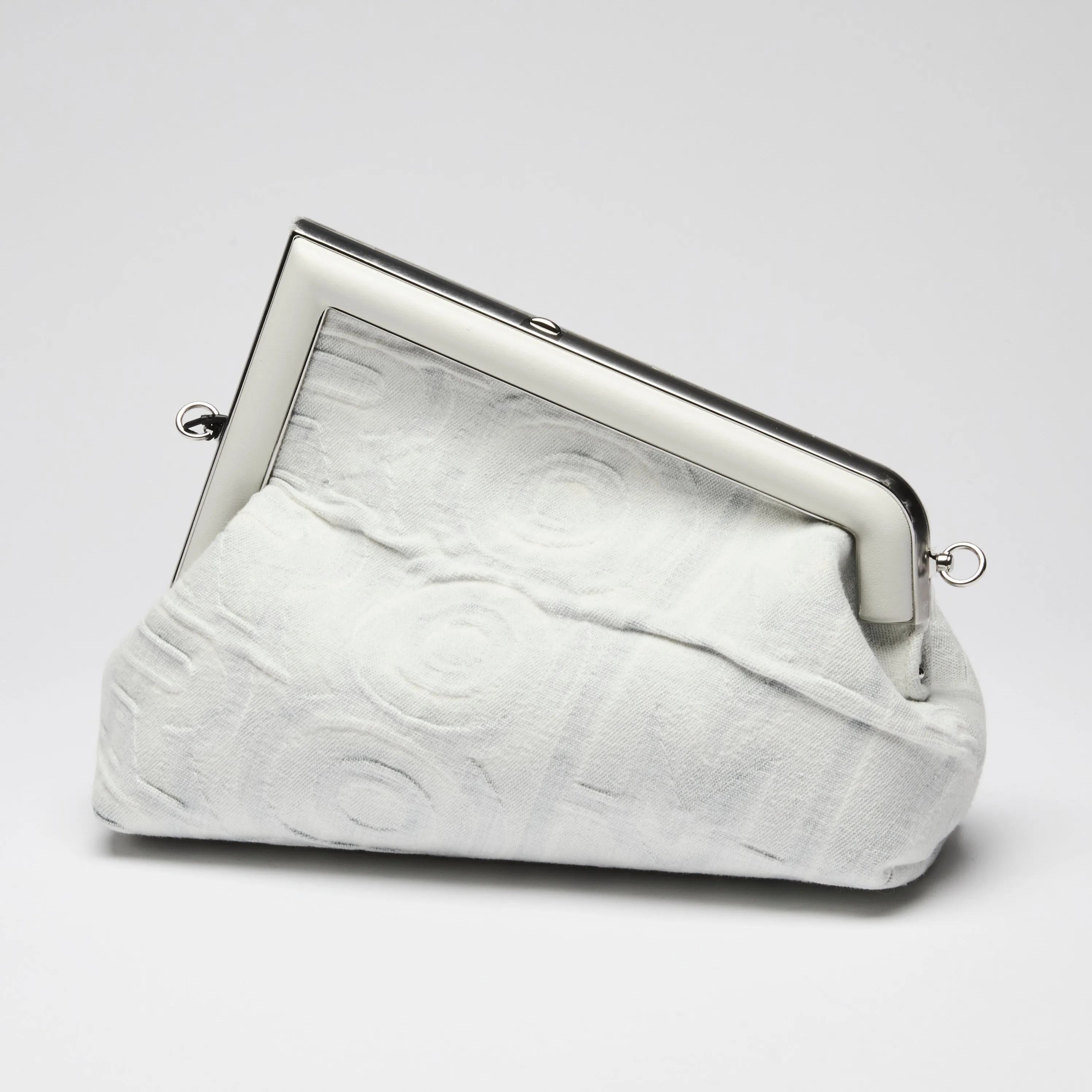 Fendi White x Marc Jacobs Denim Bleached "Fendi First" Bag
