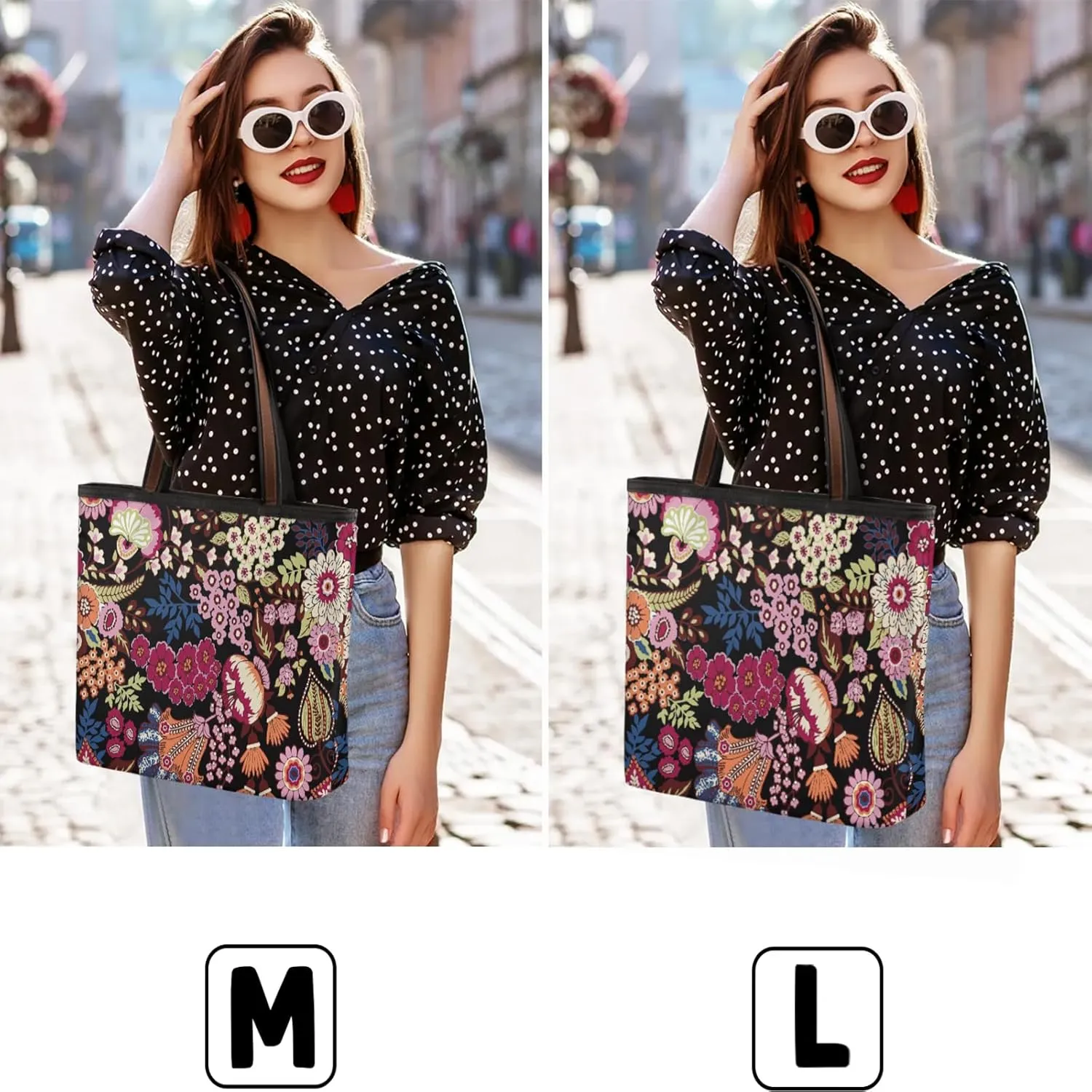 Floral Plant Bushes Tote Bag for Women Womens Handbags Tote Bag for Work Shopping Travel Beach