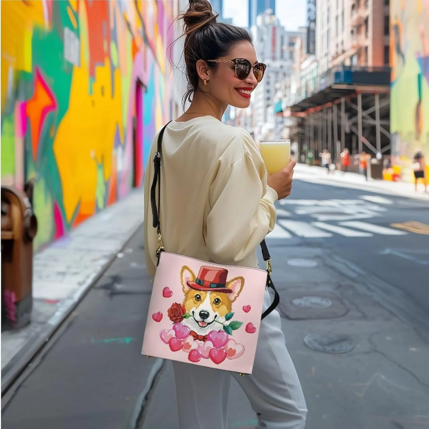 FOR U DESIGNS Trending Purses and Handbags for Women Leather Crossbody Shoulder Tote Bag for Work Gym Travel Satchel Bags