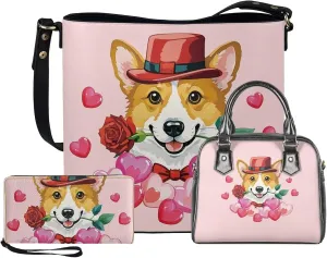 FOR U DESIGNS Trending Purses and Handbags for Women Leather Crossbody Shoulder Tote Bag for Work Gym Travel Satchel Bags