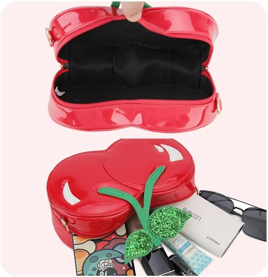Fun Shape Purse for Women Novelty Handbags Unique Chain Crossbody Bag for Teens with Adjustable Shoulder Strap
