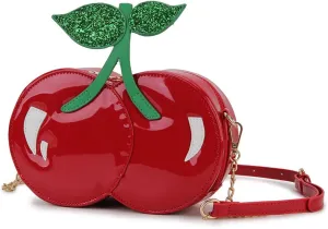 Fun Shape Purse for Women Novelty Handbags Unique Chain Crossbody Bag for Teens with Adjustable Shoulder Strap