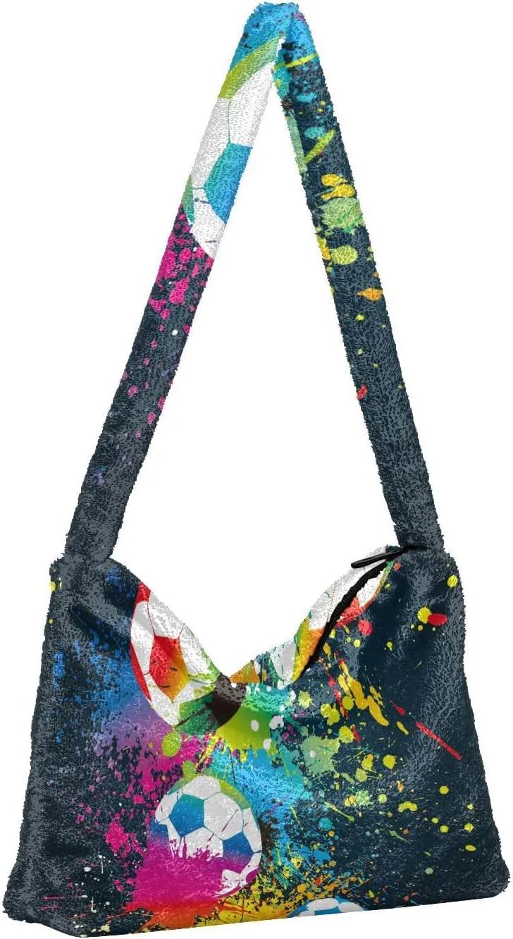 GAIGEO Fantasy World Flower Sea Shoulder Bag, Handbag Shoulder Bag, Crossbody Bookbag for Women