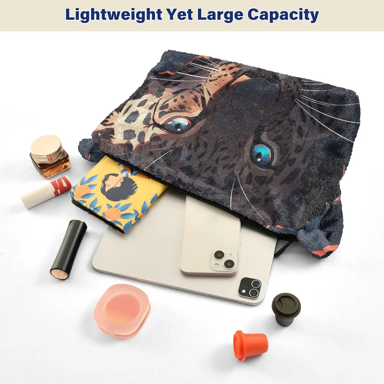GAIGEO Little Bear Behind the Broken Wall Womens Shoulder Bag, Shoulder Bag with Pocket, Lightweight Handbags for Women
