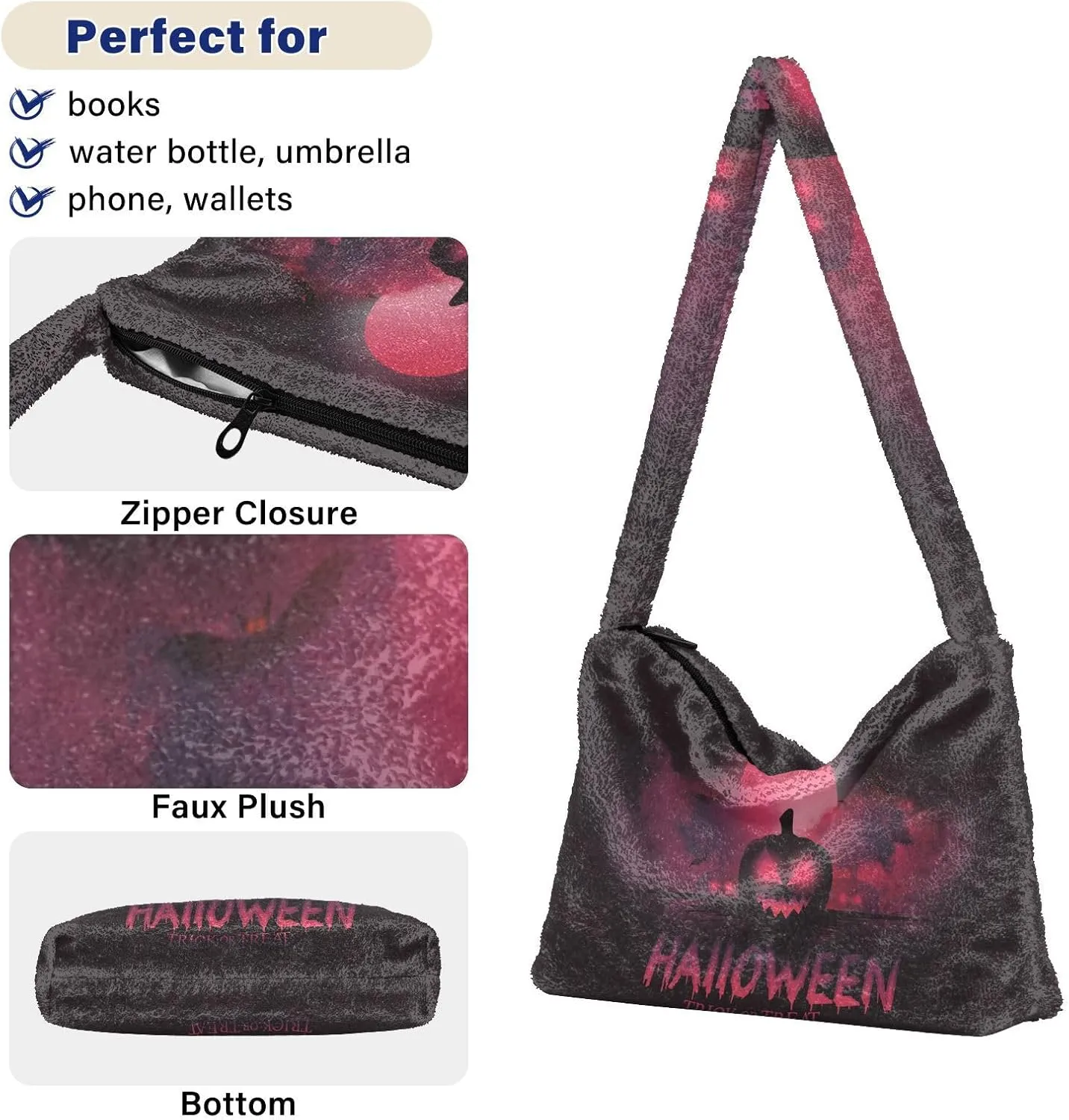 GAIGEO Mystical Fog Womens Shoulder Handbags, Handbags for Women Shoulder Bag, Womens Outdoor Bag