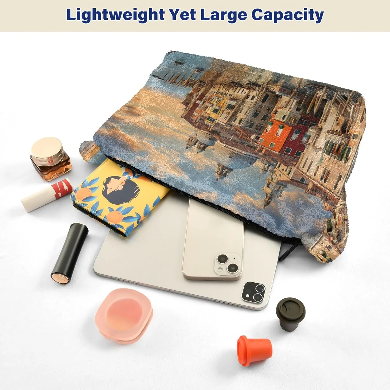 GAIGEO Nautical with a Lighthouse and Sea Shells Women's Bag, Medium Size Handbags, Shoulder Bag for Woman