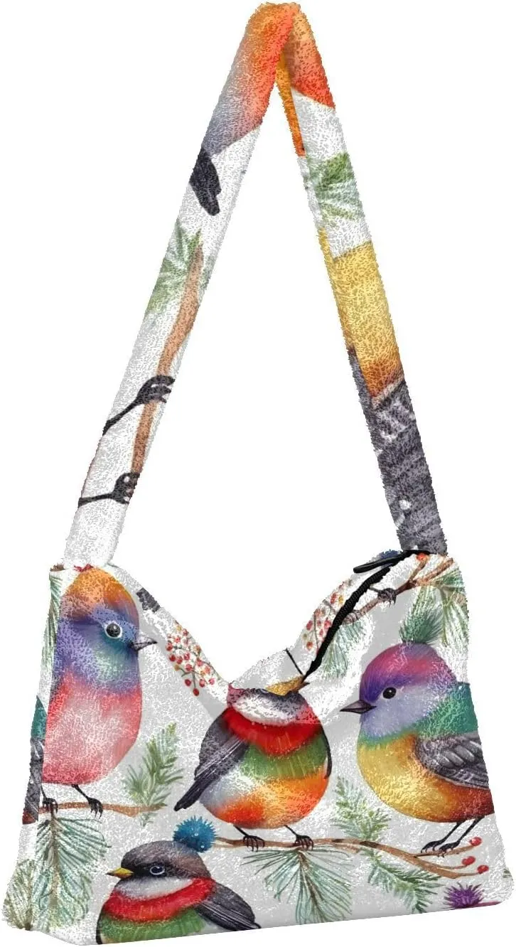 GAIGEO Orange Flower Shoulder Handbag, Handbags for Women Shoulder Bag, Autumn Handbags