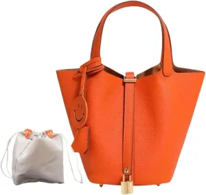 Genuine Leather-Handbags-Elegant & Fashionable-Portable,fashion-Women Bag-Lightweight for Work & Travel