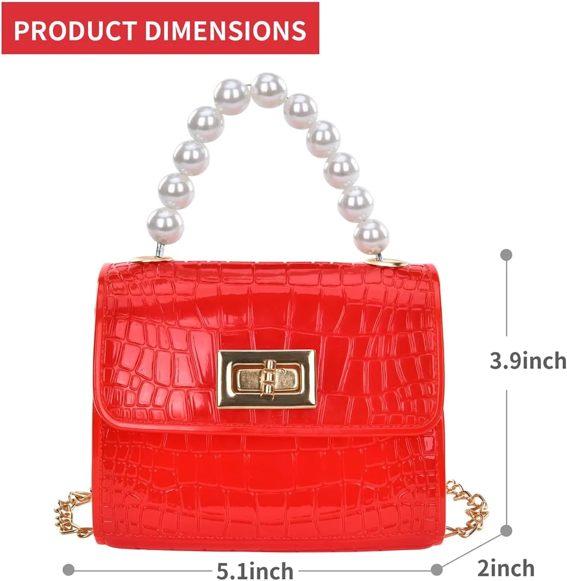 Girls Purse Little Girls Toddler Crossbody Purse Kids Shoulder Bag Princess Handbags with Sunglass