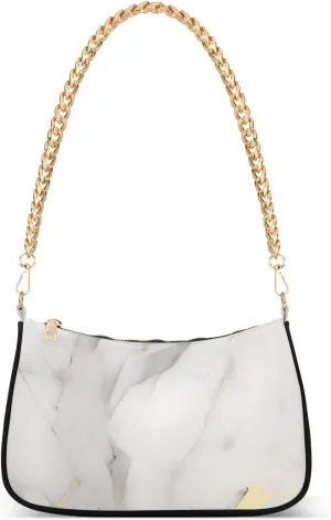Gold Crack Silver Marble Crossbody Bags for Women Tote Bag Women's Shoulder Handbags Clutch Purses for Women