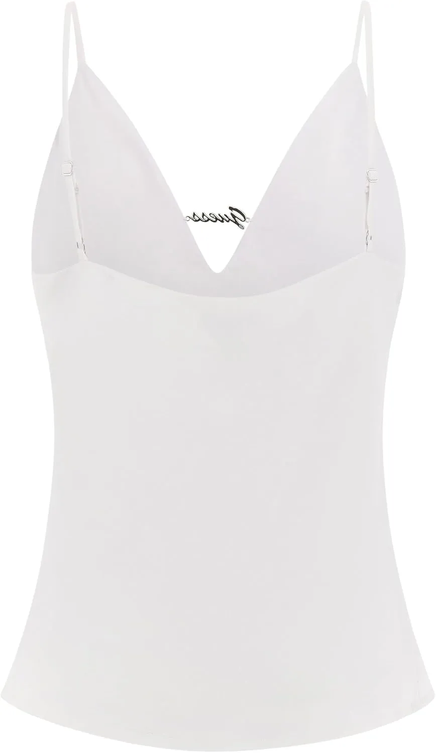 GUESS Women's Eco Long Sleeve Adelaide Bow Shirt
