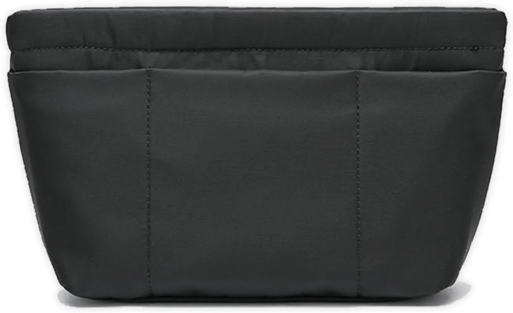 Handbag Organizer Insert Bag Tote Shaper Bag- Large Purse Organizer Insert - Lightweight & Durable - Nylon inner bag (S, black)