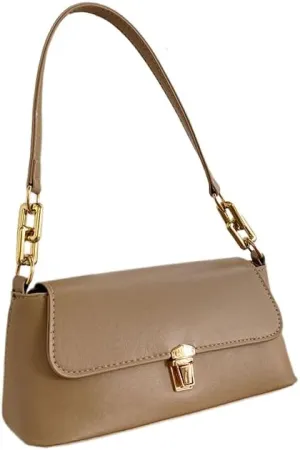 Handbags for Women Elegant Leather Wallet Ladies Shoulder Bags Designer Top Handle Armpit Bag Handbag with Chain