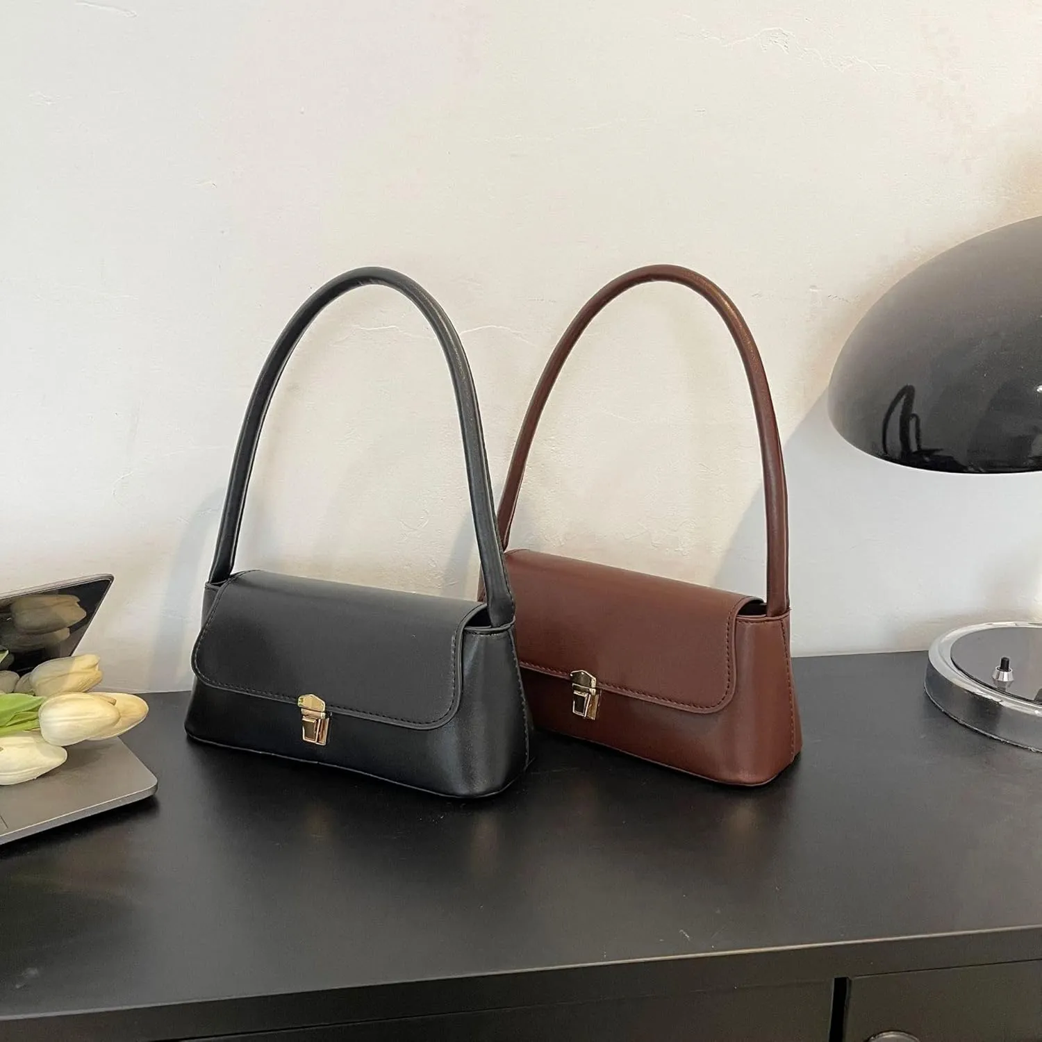Handbags for Women Elegant Leather Wallet Ladies Shoulder Bags Designer Top Handle Armpit Bag Handbag