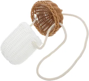 Handmade Acorn Woven Basket Bag Stylish Crossbody Storage for Flowers Small Items Material Unique Artisan Craftsmanship for Home Decor present Giving