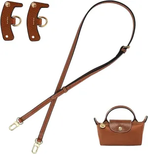 Hap Tim Leather Purse Straps, Adjustable Replacement Crossbody Shoulder for Handbag, Mini Bag, Cross Body Purse